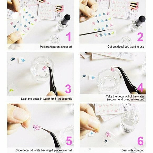 💐4/$16💐 Lemon Lime Nail Decal - Picture 3 of 3